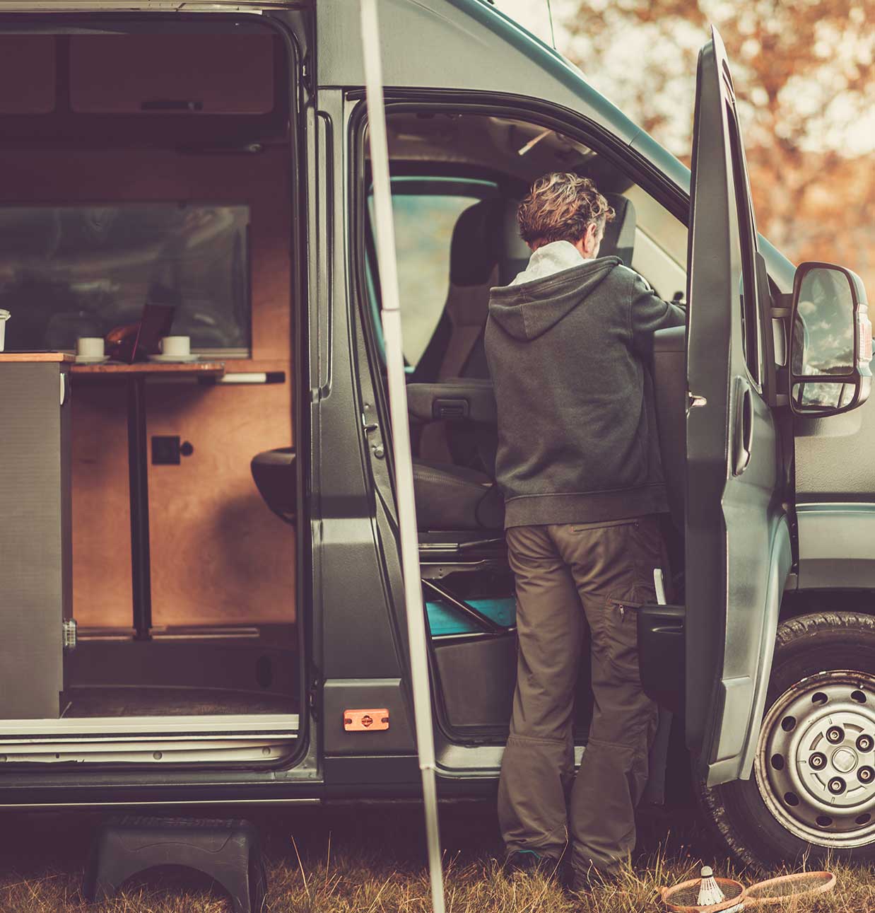 Motor Home Campsite St Agnes